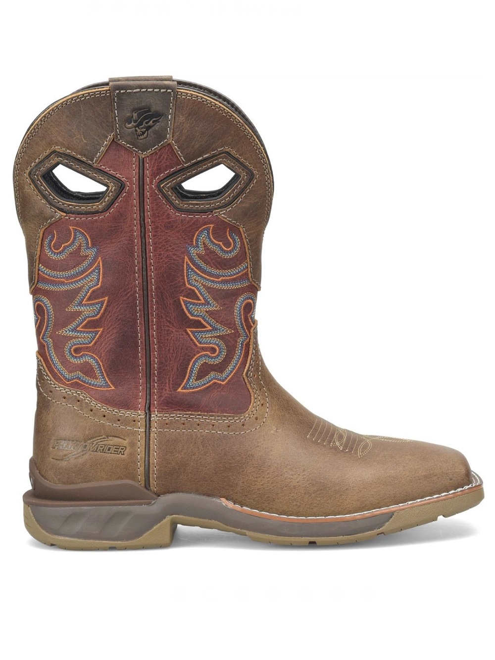 Double H Aldrige Phantom Rider Square Toe Roper Mens size 9.5 NEW!!!